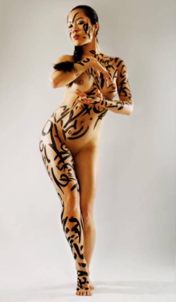 Hot girls with body paint Vol. 1 90