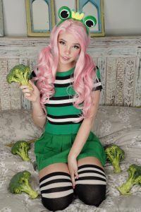 Belle Delphine Eats Your Greens Onlyfans Photos