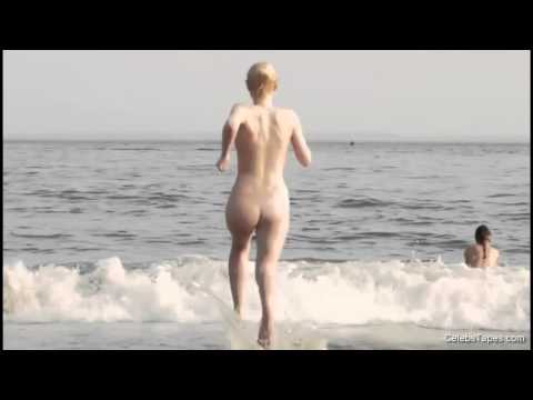 Dakota Fanning Nude Running to the Sea