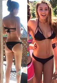 Lia Marie Johnson in a Hot Tight Bikini
