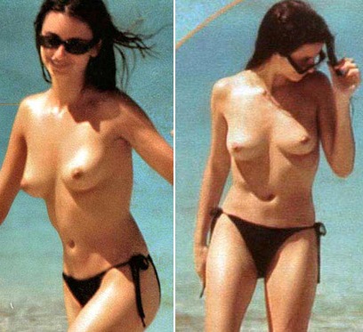 Penelope Cruz Nude In Toples On The Beach