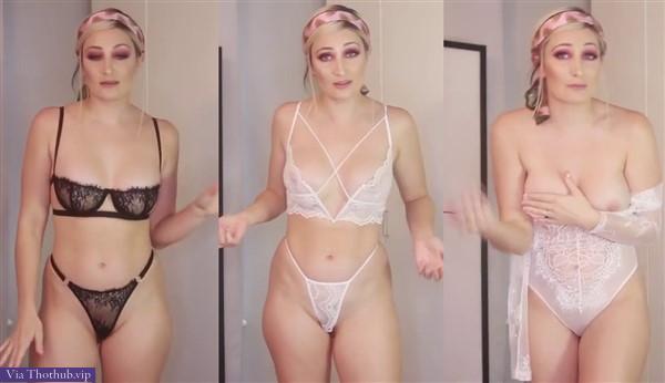 Sara underwood nude lingerie try on video leaked